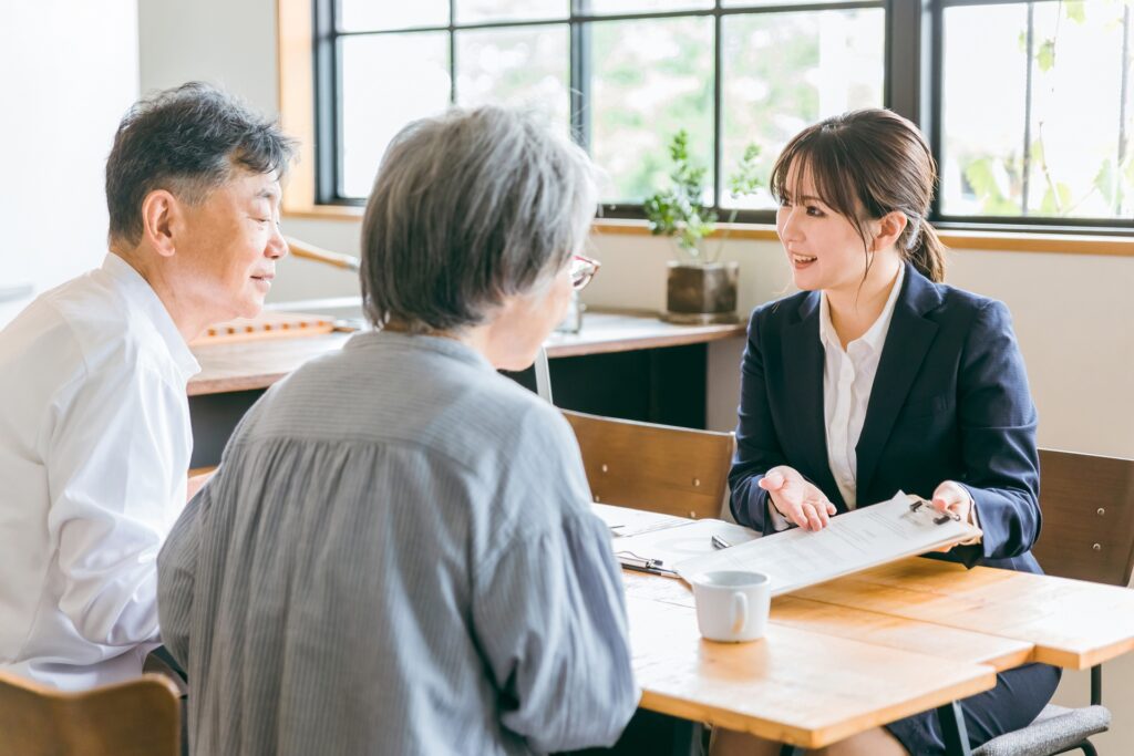 不動産会社の人