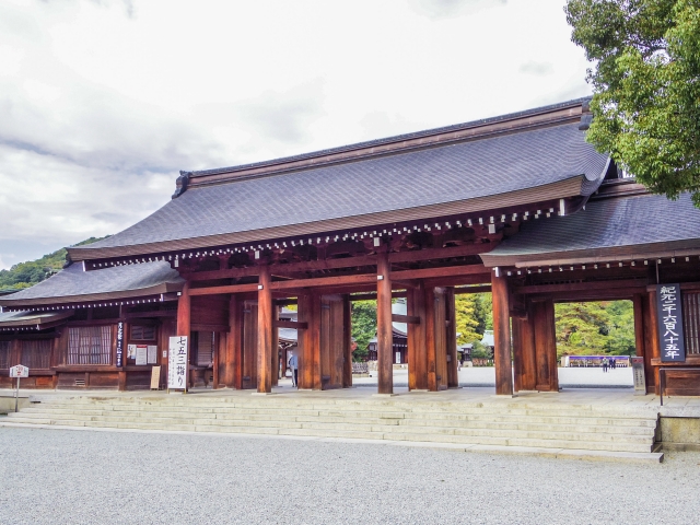 橿原市の橿原神宮の画像